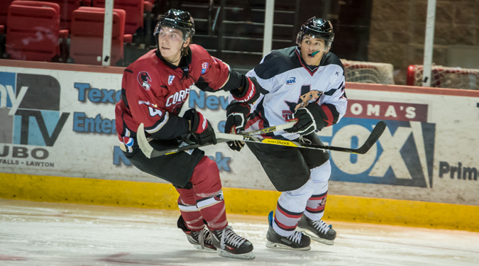 ICERAYS SLIP LATE, FALL 5-2 TO WILDCATS