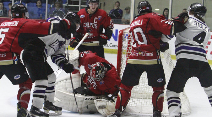 ICERAYS SHUT OUT BY BRAHMAS, 3-0