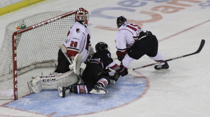 ICERAYS BLANKED BY WILDCATS, 4-0