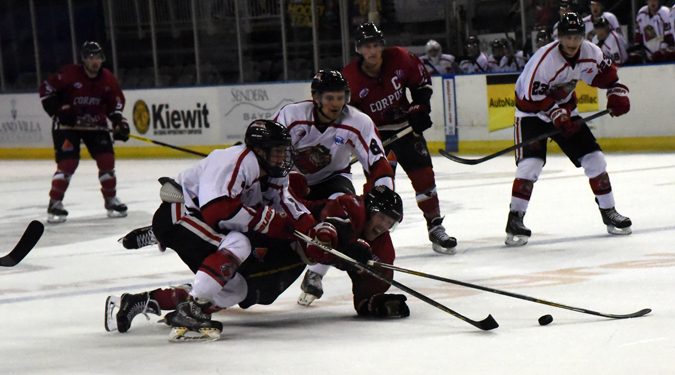 SECOND PERIOD PUSH HELPS ICERAYS TO 4-3 WIN