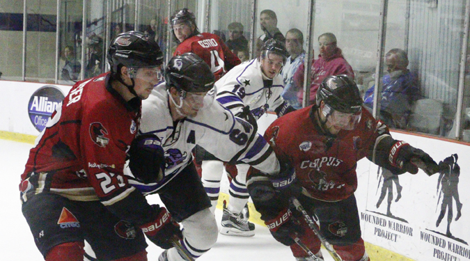 ICERAYS WIN STREAK SNAPPED IN 2-1 OT LOSS