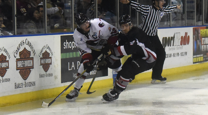 ICERAYS SLIP LATE, FALL IN OVERTIME 4-3 TO WILDCATS