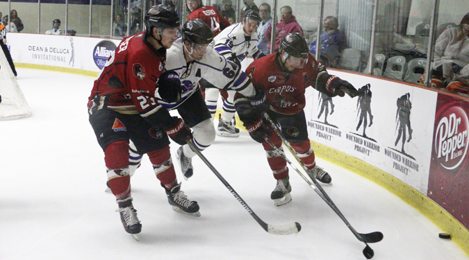 ICERAYS FIGHT TO EARN 4-2 WIN OVER BRAHMAS