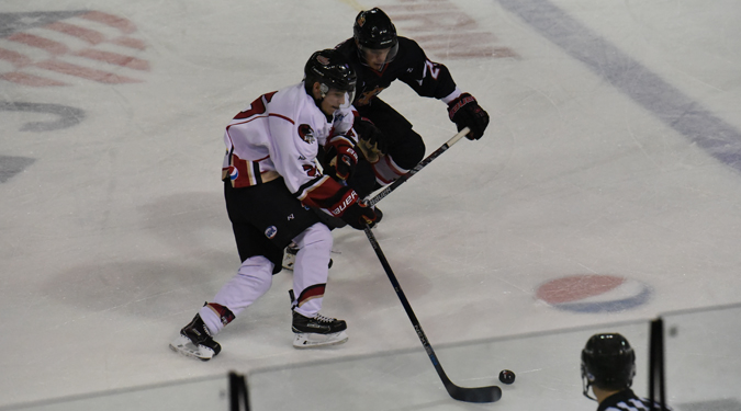 ICERAYS CHARGE BACK, FALL SHORT IN 4-3 LOSS