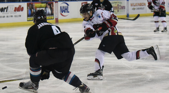 ICERAYS SHUTOUT MUDBUGS 2-0, TAKE 1-0 SERIES LEAD