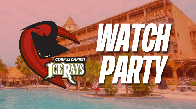 ICERAYS HOST PLAYOFF WATCH PARTY FRIDAY NIGHT