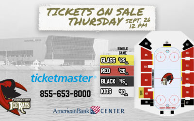 SINGLE GAME TICKETS ON SALE THIS THURSDAY