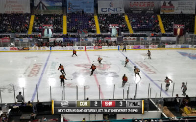 MUDBUGS BREAK TIE IN THIRD TO BEAT ICERAYS, 3-2