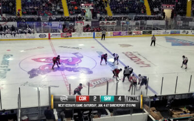 ICERAYS START NEW YEAR WITH 4-2 LOSS AT SHREVEPORT