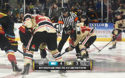 ICE WOLVES BEAT ICERAYS VIA SHOOTOUT SUNDAY