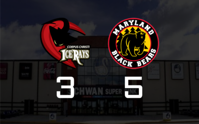 IceRays Drop Season Opener 5-3