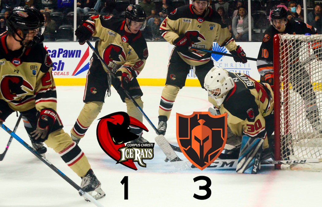 IceRays Drop Home Game For First Time This Season