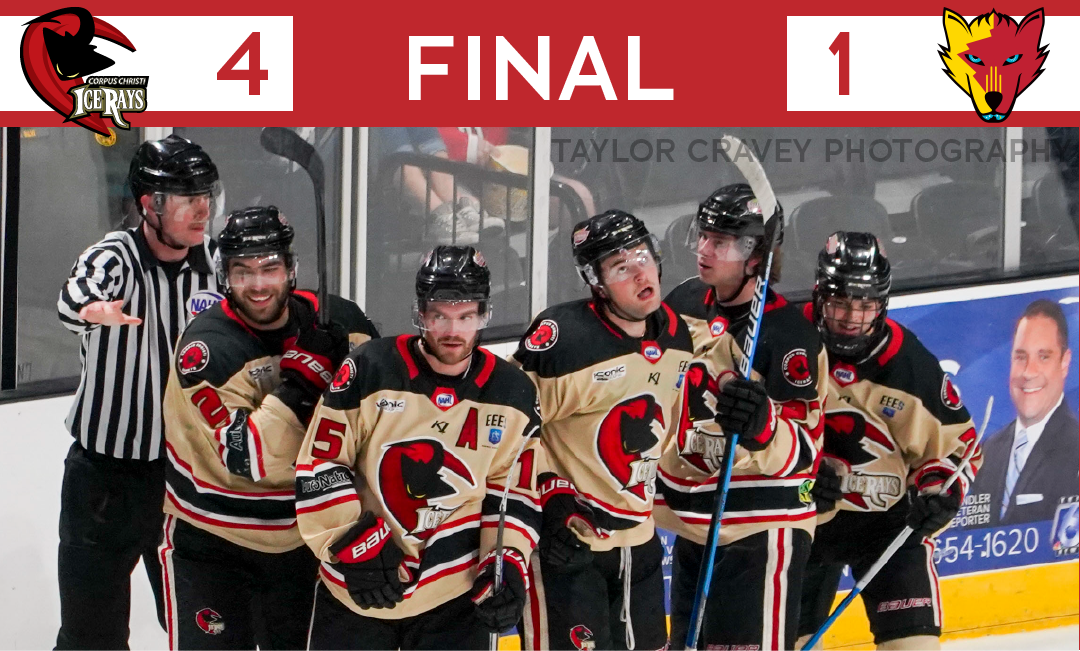 ICERAYS WIN TO EARN SERIES SPLIT IN NEW MEXICO