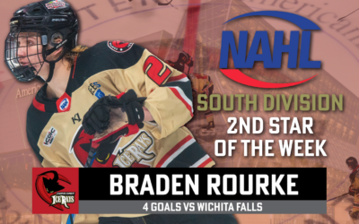 Braden Rourke Awarded South Division’s Second Star