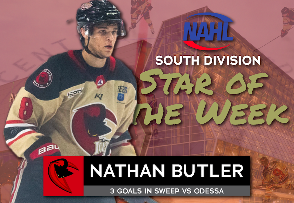 Nathan Butler Named South Division Star of the Week