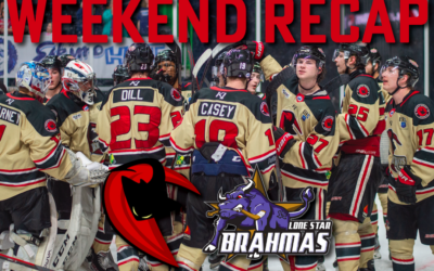 Weekend Recap: IceRays Split With Lone Star to End 2021