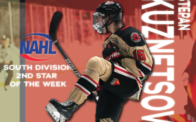 Kuznetsov Named NAHL South Division Second Star