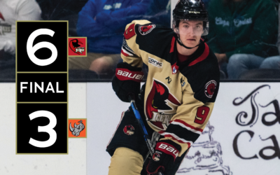 IceRays Tally Three Late Third Period Goals to Complete Sweep of El Paso