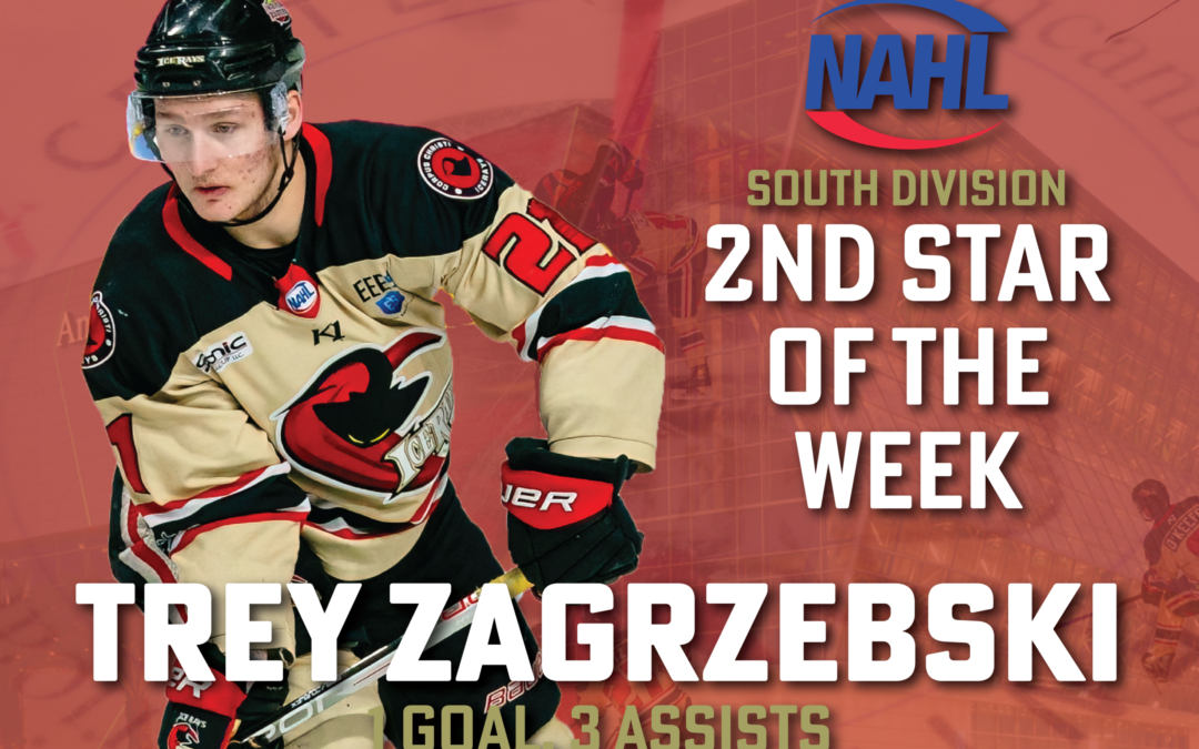 Trey Zagrzebski Named Division’s Second Star