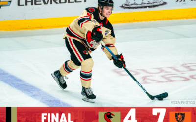 IceRays Lose High Scoring Contest Against Wichita Falls 7-4