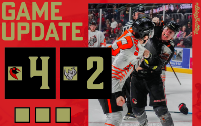 IceRays End Home Schedule With 4-2 Win