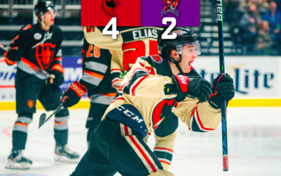 IceRays Win 4-2 to Earn Split in Shreveport