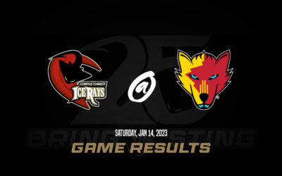 Ice Wolves Claw Back at IceRays in Game Two of Weekend Series