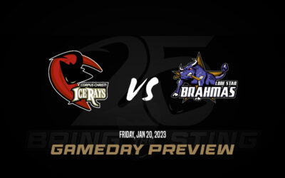 Weekend Preview: IceRays Get Set to Grapple Top-Seeded Brahmas