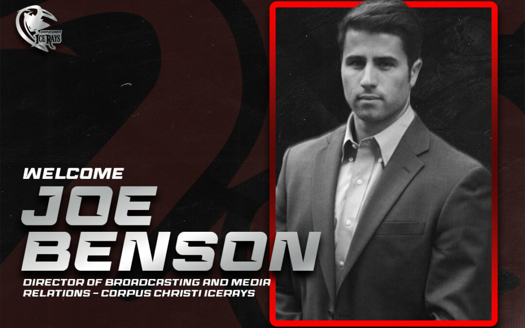 Joe Benson Named Voice of IceRays