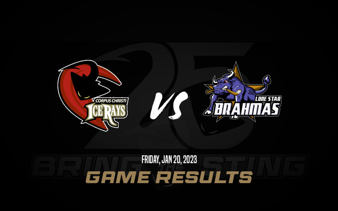 IceRays Stun Brahmas in 6-4 Thriller at the American Bank Center