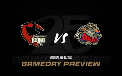 IceRays Look to Even Series with Jackalopes on Alumni Night