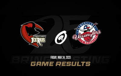 IceRays Downed by Wranglers 7-1