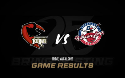 IceRays Blanked 4-0 in Final Home Game at ABC