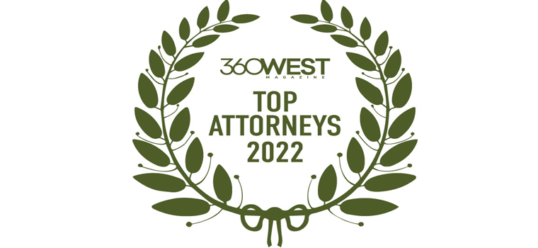 360 West Magazine Top Attourney Award 2022